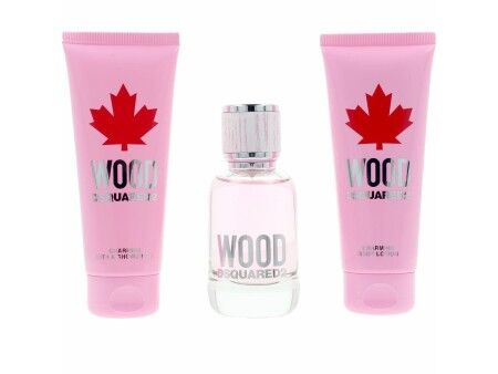 Zestaw Perfum dla Kobiet Dsquared2 WOOD POUR FEMME 3 Części
