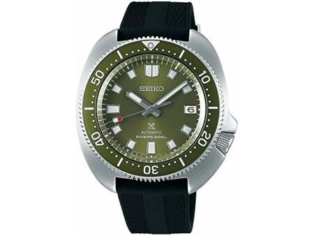 Zegarek Męski Seiko PROSPEX Mod. DIVER'S 200M Kolor Zielony Srebrzysty Czarny