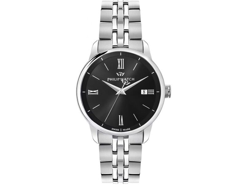 Zegarek Męski Philip Watch R8253150012 Srebrzysty