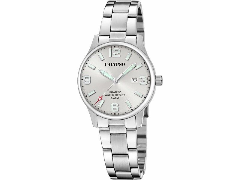 Zegarek Męski Calypso K5861/2 Srebrzysty