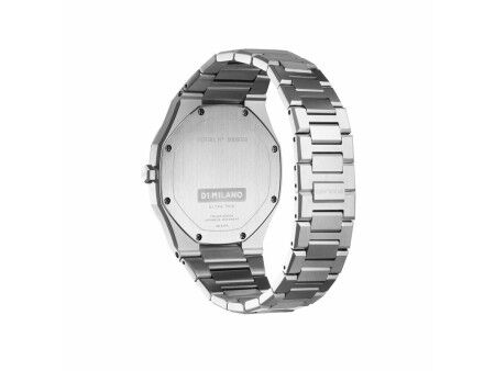 Zegarek Męski D1 Milano ULTRA THIN BARN RED Czarny Srebrzysty (Ø 40 mm)