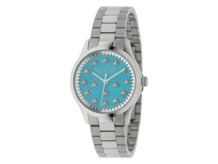 Zegarek Damski Gucci G-TIMELESS MULTIBEE Srebrzysty