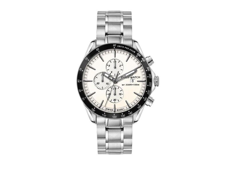 Zegarek Męski Philip Watch R8273995009 Srebrzysty (Ø 44 mm)