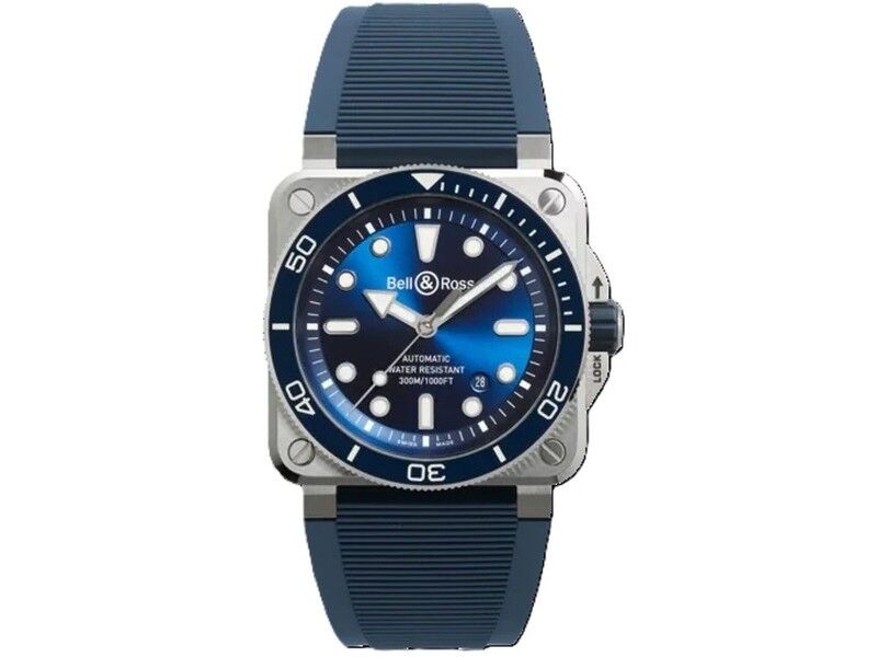 Zegarek Męski Bell & Ross BR03A-D-BL-ST_SRB