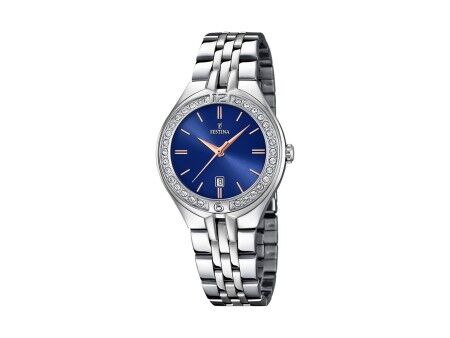 Zegarek Damski Festina F16867/5 Srebrzysty