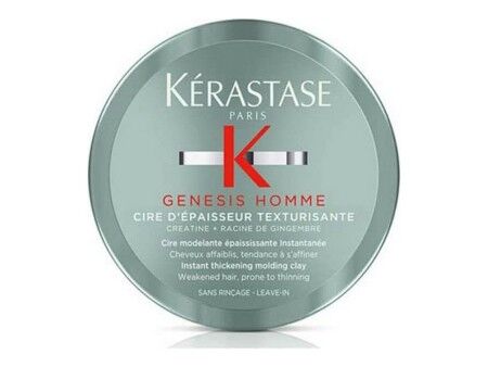Wosk Mmodelujący Kerastase Genesis Homme Przeciwko uracie włosów (75 ml)