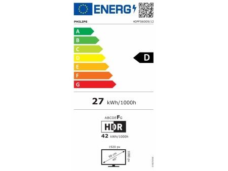 Smart TV Philips 40PFS6009 Full HD 40" LED