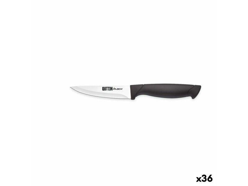 Nóż Obierak Quttin Black 8,5 cm (36 Sztuk)