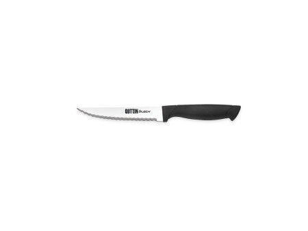Nóż zębaty Quttin Black 11 cm (36 Sztuk)