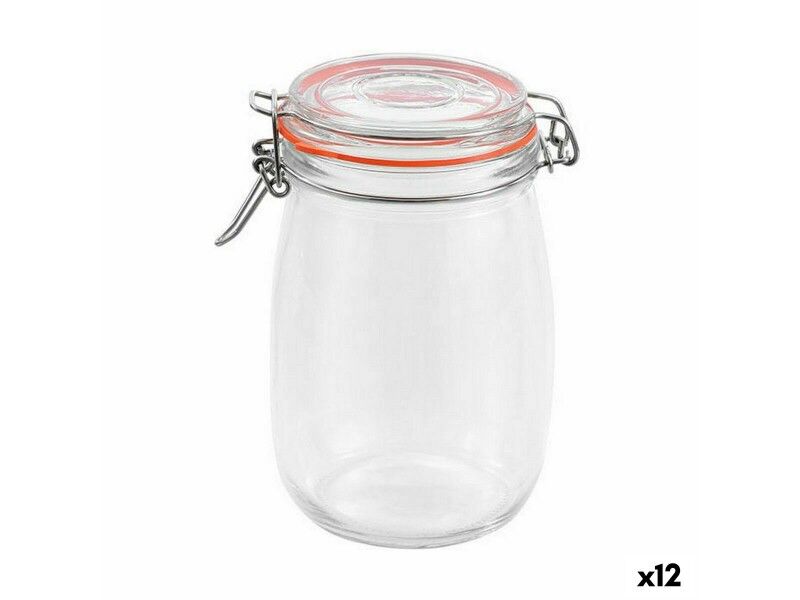 Soik La Mediterránea Hermetyczny Szkło 1 L (12 Sztuk)