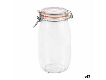 Soik La Mediterránea Hermetyczny Szkło 1,5 L (12 Sztuk)