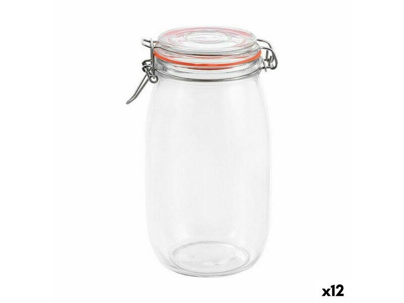 Soik La Mediterránea Hermetyczny Szkło 1,5 L (12 Sztuk)