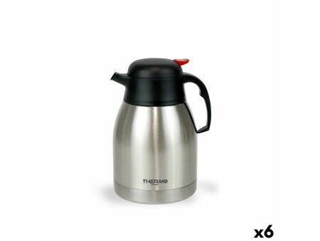 Dzbanek Termiczny ThermoSport Stal nierdzewna 1,5 L Przycisk (6 Sztuk)