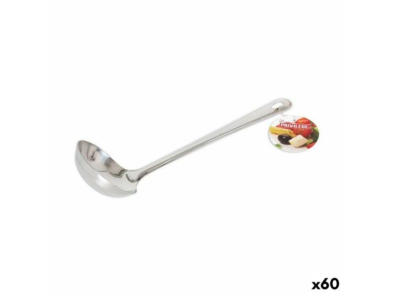 Chochla Privilege Stal nierdzewna 30,3 x 9 cm (60 Sztuk)