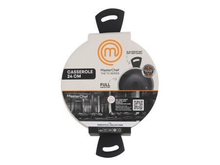 Garnek z Pokrywką MasterChef 24 cm (4 Sztuk)