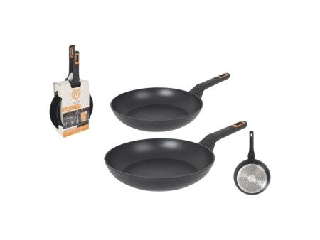 Zestaw Patelni MasterChef 2,5 mm (4 Sztuk)