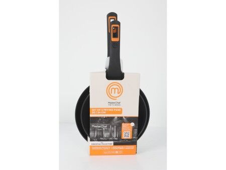 Zestaw Patelni MasterChef 2,5 mm (4 Sztuk)