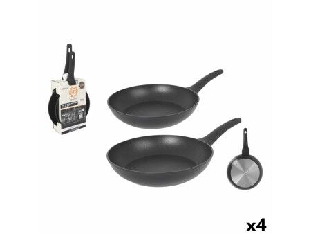 Zestaw Patelni MasterChef 24 cm 20 cm (4 Sztuk)