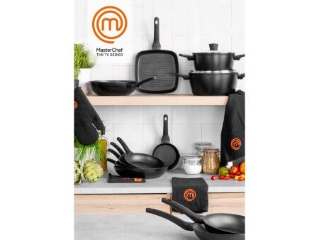 Zestaw Patelni MasterChef 24 cm 20 cm (4 Sztuk)