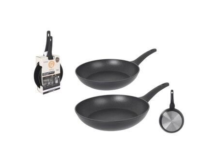 Zestaw Patelni MasterChef 24 cm 20 cm (4 Sztuk)