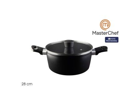 Garnek z Pokrywką MasterChef 28 cm (4 Sztuk)