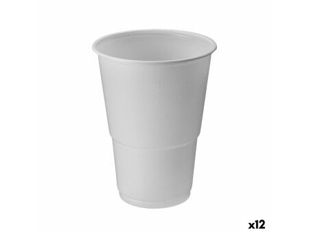 Zestaw kieliszków Algon Biały 330 ml 50 Części (12 Sztuk)