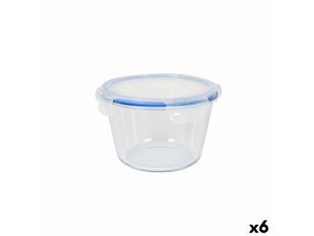 Pojemnik na Lunch Quttin Okrągła 2 L (6 Sztuk)