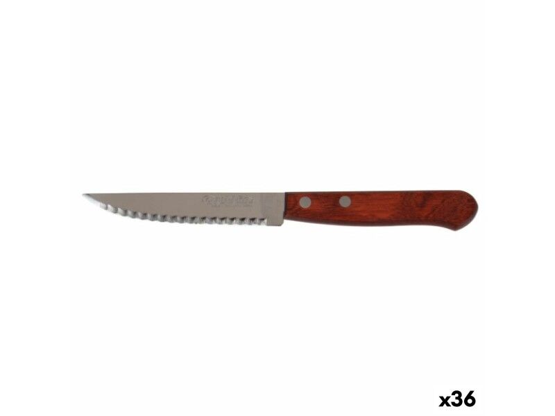 Nóż do Mięsa Quttin Packwood Drewno (36 Sztuk)