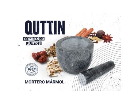 Moździerz kuchenny Quttin Granit 10 x 10 x 8 cm (12 Sztuk)