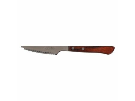 Nóż do kotletów Quttin Packwood Drewno (36 Sztuk)