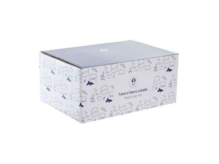 Dzbanek na herbatę Home ESPRIT Czarny Stal nierdzewna Żelazo 800 ml