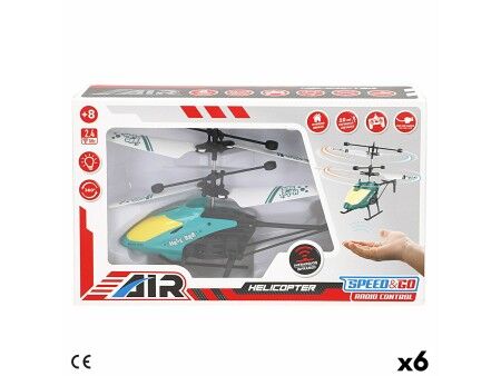 Helikopter Zdalnie Sterowany Colorbaby (6 Sztuk)