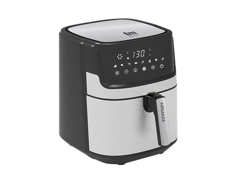 Frytkownica na gorące powietrze TM Electron 1700 W 5,5 L Srebrzysty