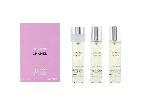 Zestaw Perfum dla Kobiet Chance Eau Fraiche Chanel (3 pcs) Chance Eau Fraiche