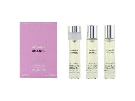 Zestaw Perfum dla Kobiet Chance Eau Fraiche Chanel (3 pcs) Chance Eau Fraiche