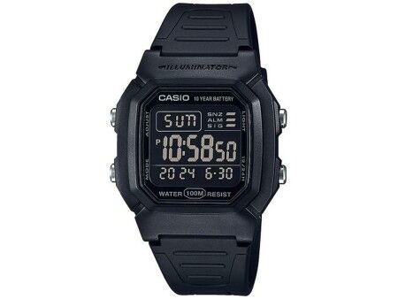 Zegarek Męski Casio W-800H-1BVES Czarny