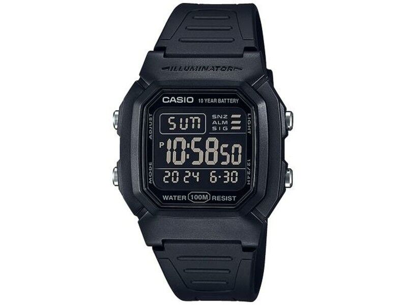 Zegarek Męski Casio W-800H-1BVES Czarny