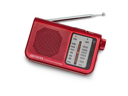 Radio Tranzystorowe Aiwa AM/FM Czerwony