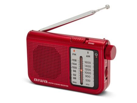 Radio Tranzystorowe Aiwa AM/FM Czerwony