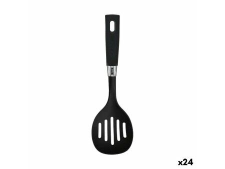 Łyżka cedzakowa Quttin Foodie Czarny Nylon
