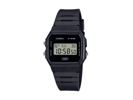 Zegarek Męski Casio F-91WB-1AEF (Ø 35 mm)