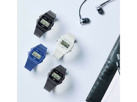 Zegarek Męski Casio F-91WB-1AEF (Ø 35 mm)