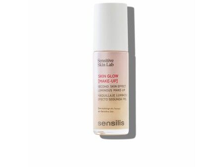 Płynny Podkład do Twarzy Sensilis SKIN GLOW Nº 04-Beige Rose 30 ml