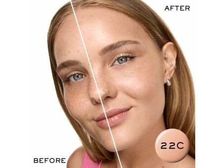 Ochrona przeciwsłoneczna z kolorem Lancôme IDÔLE MAKE-UP Nº 22c 30 ml