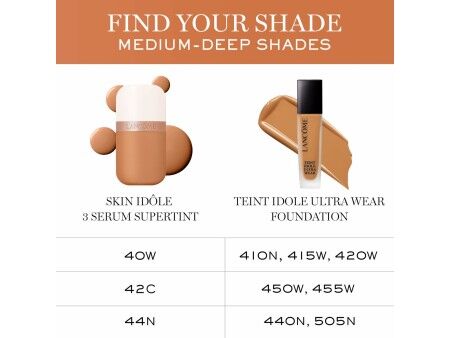 Nawilżający krem koloryzujący Lancôme IDÔLE MAKE-UP Nº 42c 30 ml