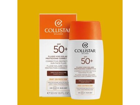 Krem Przeciwsłoneczny do Twarzy Collistar PERFECT TANNING Spf 50 Spf 50+ 50 ml Przeciw plamom