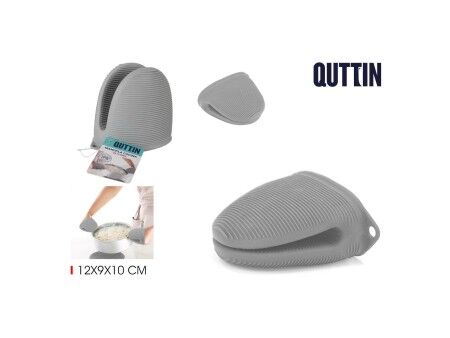 Rękawice piekarnika Quttin Silikon 12 x 9 x 10 cm (24 Sztuk)