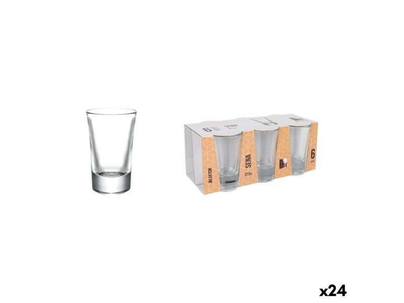 Zestaw Kieliszków La Mediterránea Sena 6 Części (24 Sztuk)