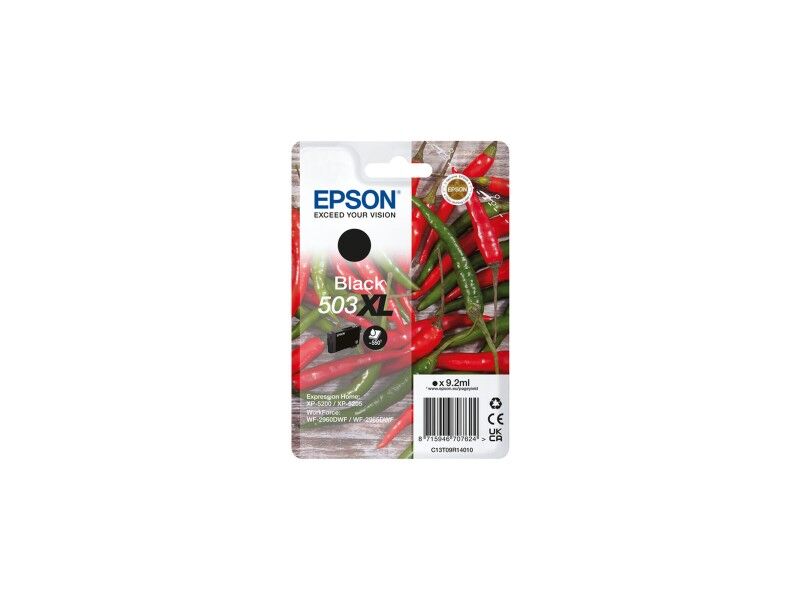 Oryginalny Wkład Atramentowy Epson 503XL Czarny