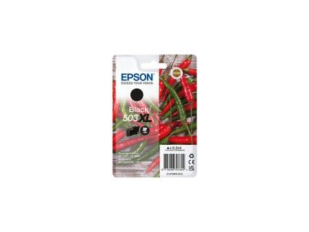 Oryginalny Wkład Atramentowy Epson 503XL Czarny